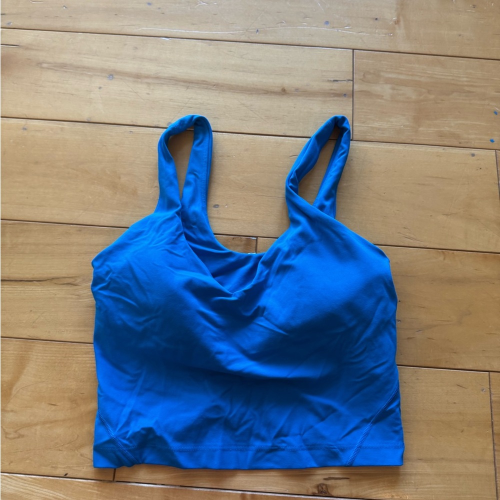 lululemon athletica Vibrant Blue Tank Top
